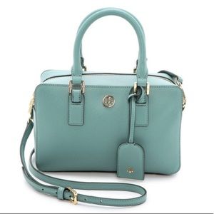 Tory Burch Mini Robinson Square Satchel Bag